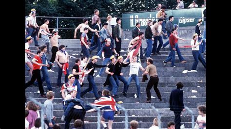 football hooligans in the 1980s.